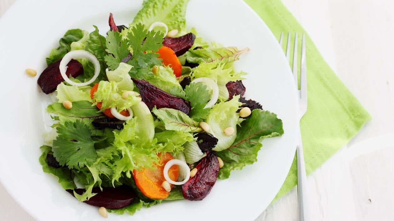Salade de vitamines pour augmenter la puissance